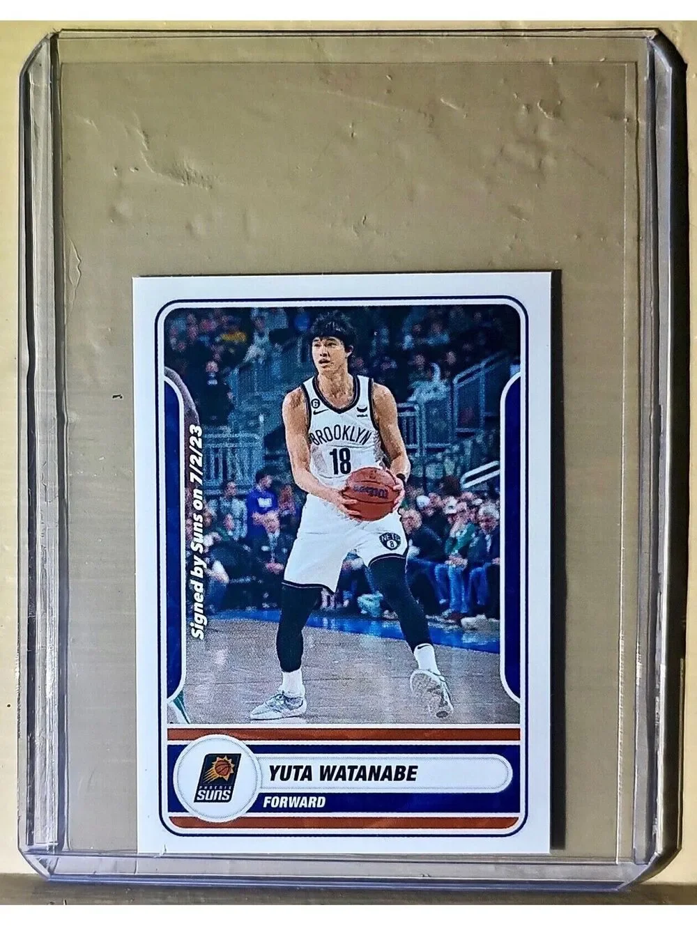 2023-24 Yuta Watanabe Panini NBA Basketball #433 Sticker Phoenix Suns